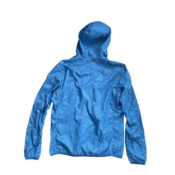 SPRTZ x Keith Haring Mens Blue Graphic Windbreaker Jacket Size Large - Picture 6 of 6